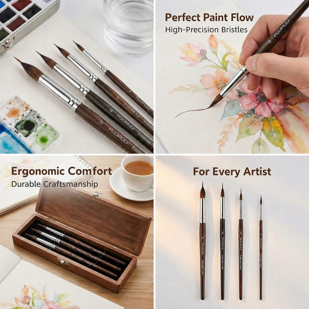 Dernier Jour -50% | Pinceaux Artistiques Premium — photo 3