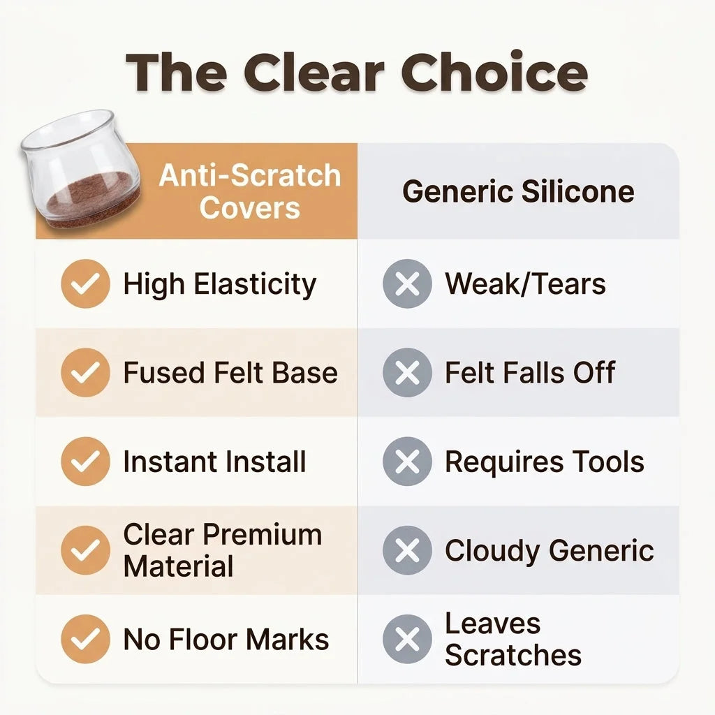 Protections De Pieds De Meubles Faciles À Installer Pour Les Sols Et Les Meubles — photo 2